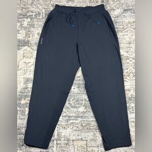 Janji Pants Womens Med Transit Tech Pant Black Lightweight Jogger Athletic Gym